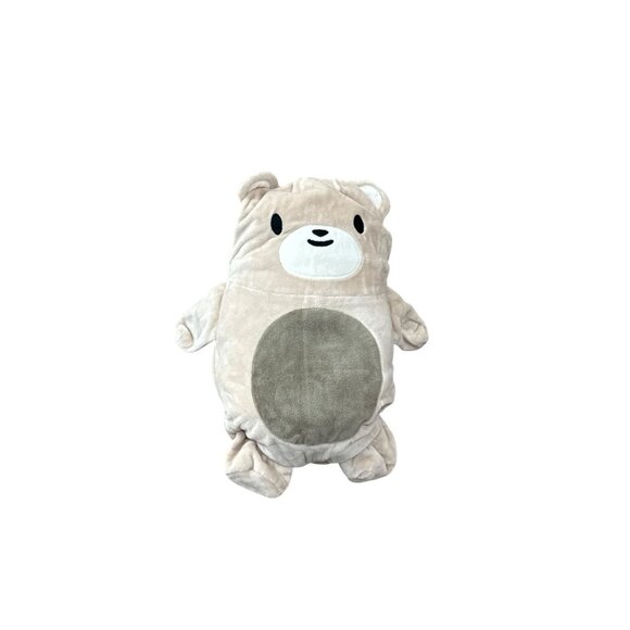 Cubcoats Zip Hoodie Zips Into Tomo Bear Plushie Unisex 8 Oatmeal NWT - Picture 4 of 12